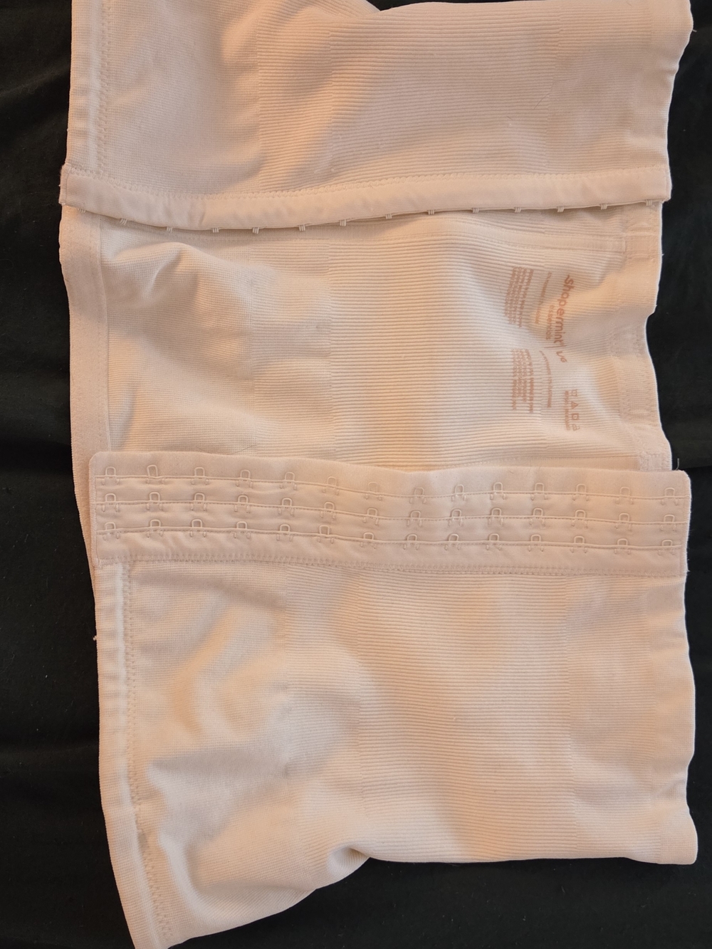Essentials Shapermint Ribbed Waist Shaper in Light Blush